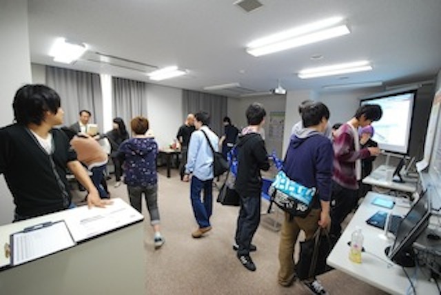 ゼミ展２０１２の様子