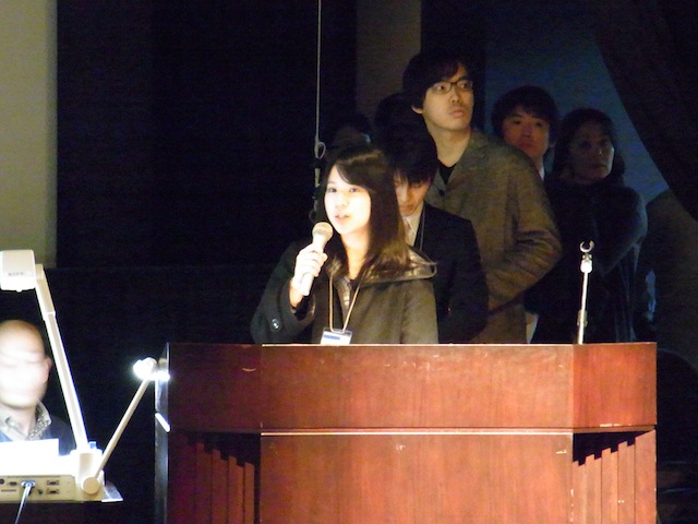 概要紹介プレゼンの様子