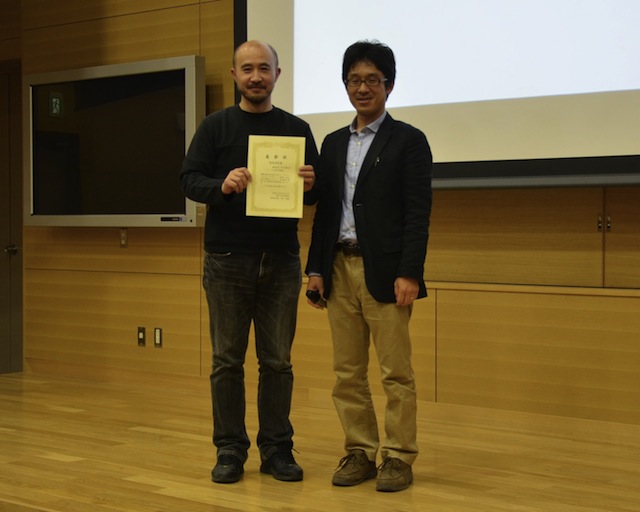 土方委員長とのツーショット