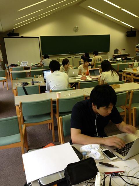 ハッカソンの様子